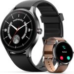 Montre connectée unisexe 40 mm avec suivi santé et 120 modes sportifs, étanchéité IP68