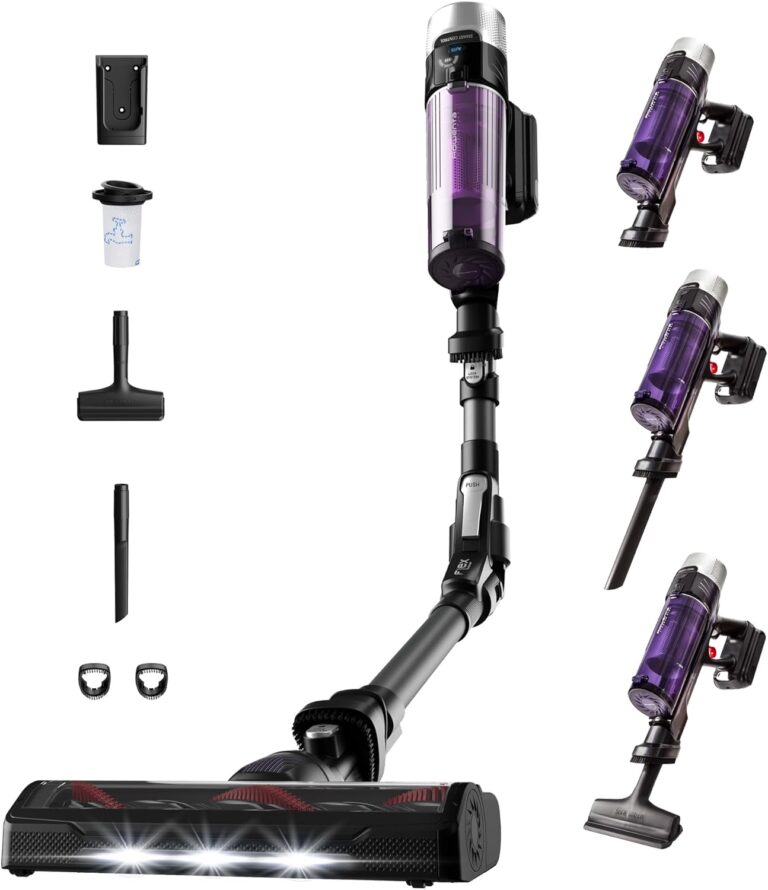 Rowenta X-Force Flex 9.60 : aspirateur à main sans fil anti-allergène, autonomie de 45 minutes