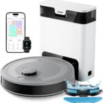 Lefant M2 Pro: Aspirateur Robot 6000Pa avec Station de Vidage Automatique et Navigation Laser