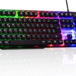 The G-Lab présente le clavier de jeu AZERTY Neon Keyz avec rétroéclairage LED.