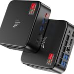 NiPoGi E3B Mini PC avec AMD Ryzen 5 7430U et 16GB RAM : performance améliorée en multitâche.