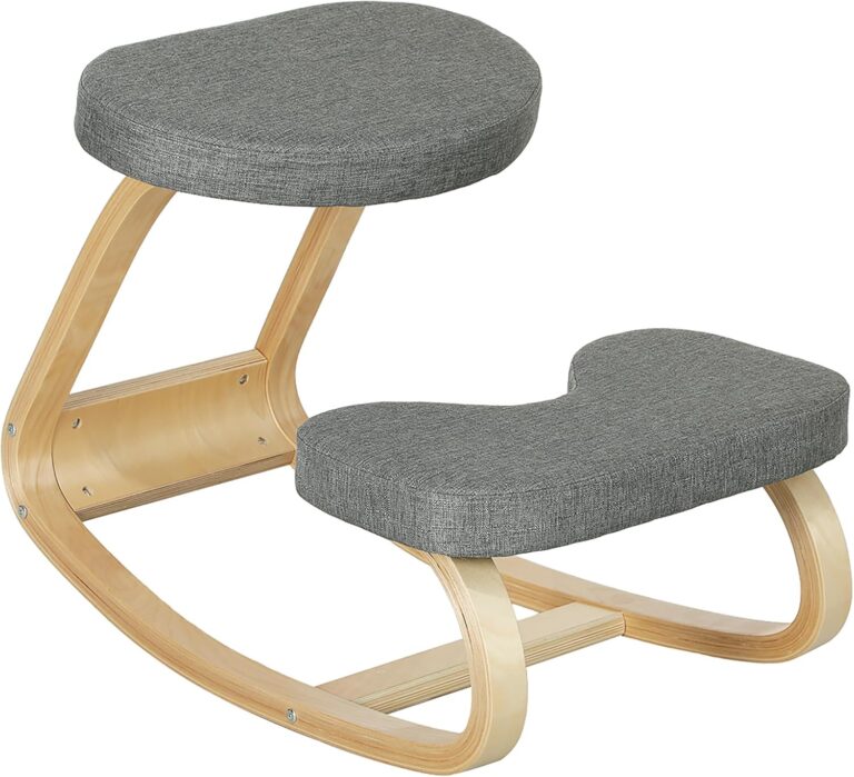 Homcom présente un siège ergonomique pour améliorer la posture et réduire les douleurs lombaires.