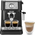 De&rsquo;Longhi Stilosa EC 260.BK : Machine à café avec mousseur professionnel et réservoir 1L