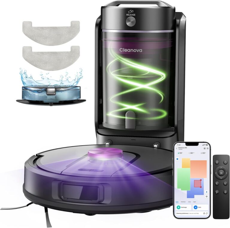 Vexilar W15 : Aspirateur Robot avec Station de Vidage Automatique et Navigation LiDAR