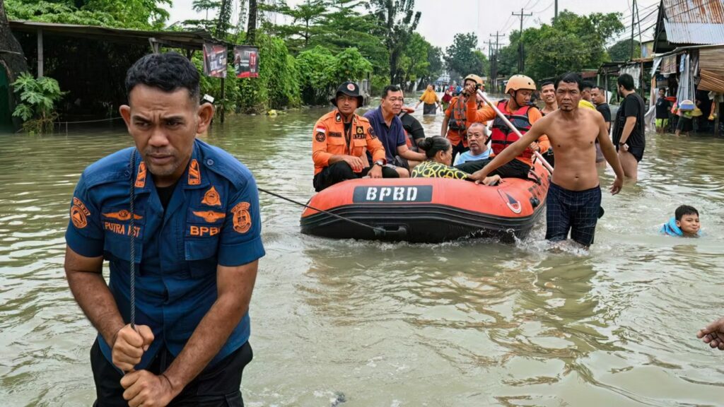 Inondations en Asie du Sud-Est : bilan lourd en Thaïlande et en Indonésie.