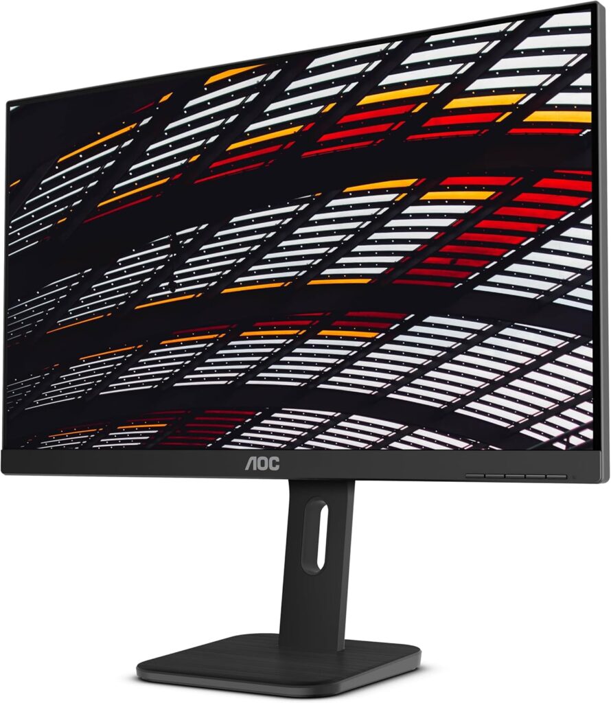 Moniteur AOC 22P1D 21.5″ Full HD, 2ms temps de réponse, HDMI, VGA, DVI, noir, reconditionné.