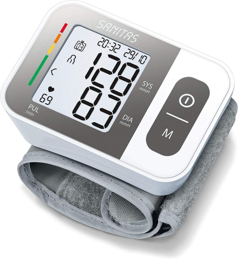 Sanitas SBC 15 : Appareil de mesure de la pression artérielle automatique avec alerte de rythme cardiaque