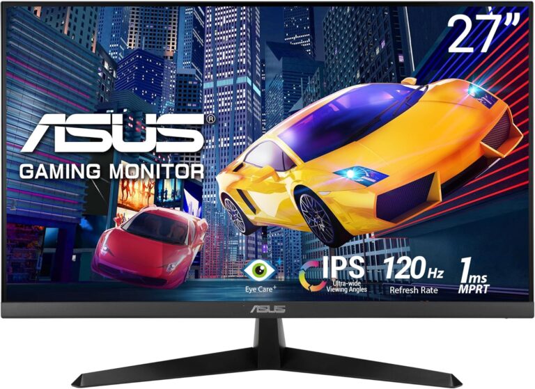 ASUS présente le moniteur VY279HGR de 27 pouces avec technologie Eye Care et fréquence de 120Hz