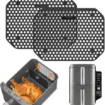 Grille Anti Splash en Silicone pour Friteuse à Air Ninja Double Stack SL400EU et SL300EU