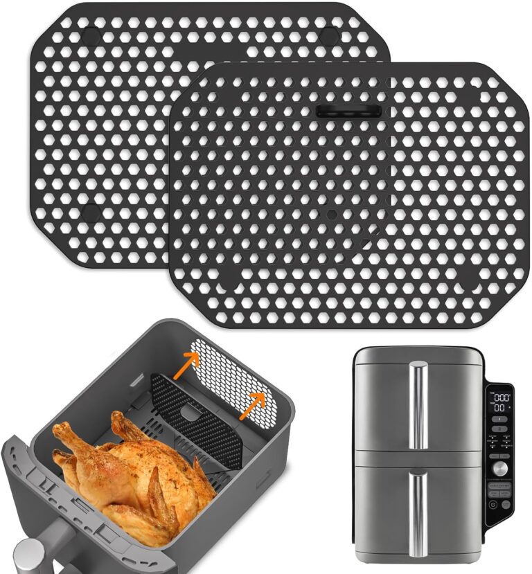 Grille Anti Splash en Silicone pour Friteuse à Air Ninja Double Stack SL400EU et SL300EU