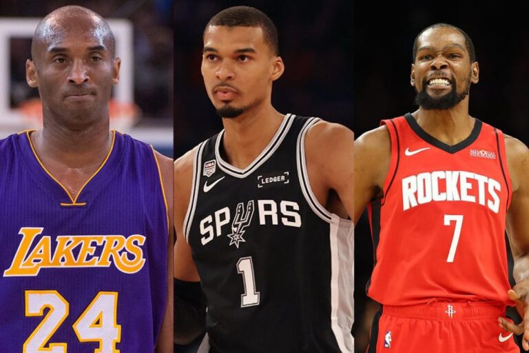 Victor Wembanyama s’inspire de l’éthique de travail de Kobe Bryant et des compétences de Kevin Durant.