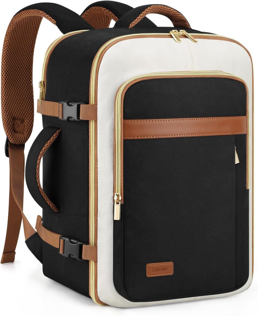 ETRONIK Travel Bag 24L conforme aux normes de cabine pour Ryanair et Easyjet.