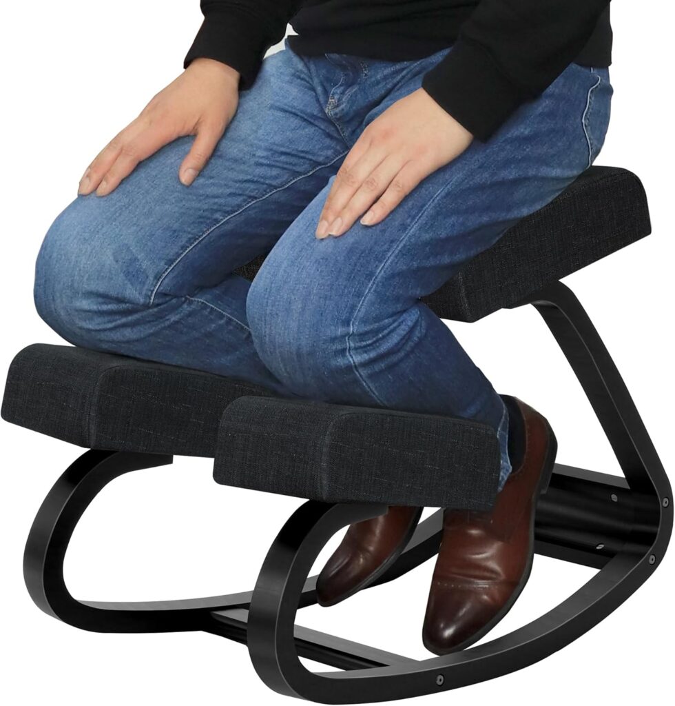 Rocking Chair et Chaise Ergonomique en Bois pour Études et Jeux : Réglage de la Posture.