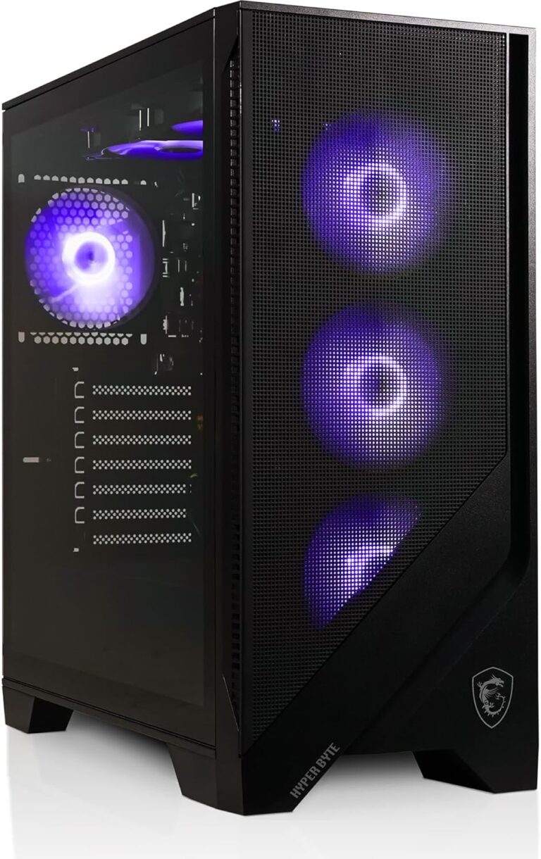 HYPER BYTE Gaming PC Essential : AMD Ryzen 3 3200G, 16Go RAM, 256Go SSD, Windows 11 Pro