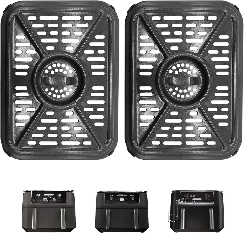 GCQ Air Fryer Grill Pan pour Ninja Foodi AF400EU : Accessoire essentiel pour la cuisson saine.