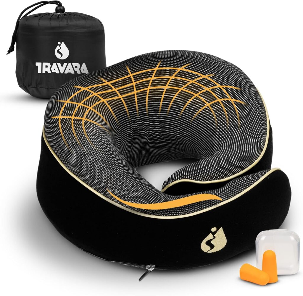 Couverture de confort accrue dans les transports grâce à des oreillers en mousse à mémoire ergonomiques.