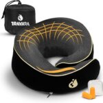 Couverture de confort accrue dans les transports grâce à des oreillers en mousse à mémoire ergonomiques.