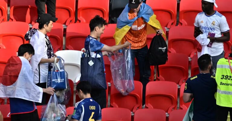 Ménage des supporters au Japon : des critiques sur les responsabilités des fans.