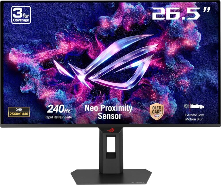 ASUS présente le moniteur de jeu ROG Strix OLED XG27AQDMES avec affichage 1440p et 240Hz