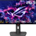 ASUS dévoile le moniteur de jeu ROG Strix OLED XG27AQDMG avec 240 Hz et G-Sync.