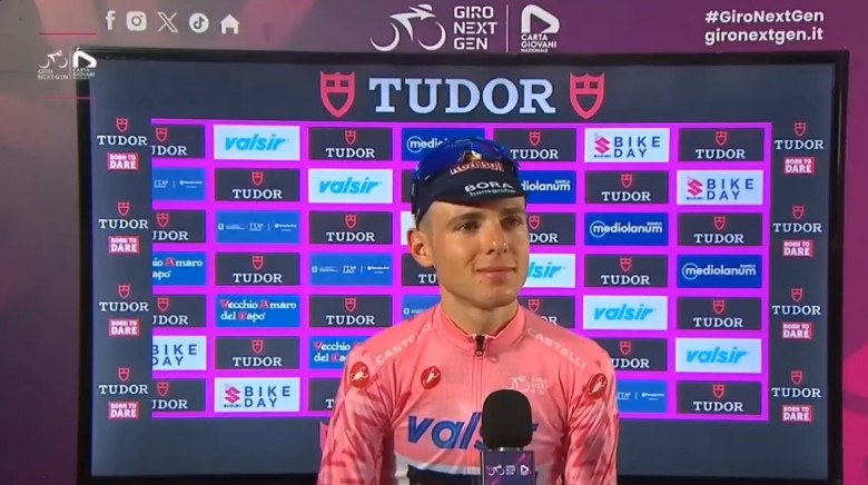 Giro Next Gen : Lorenzo Finn souligne l’importance de sa performance récente