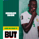 Sénégal : Abdoulaye Seck ouvre le score contre l&rsquo;Irak dès la 4e minute (1-0)