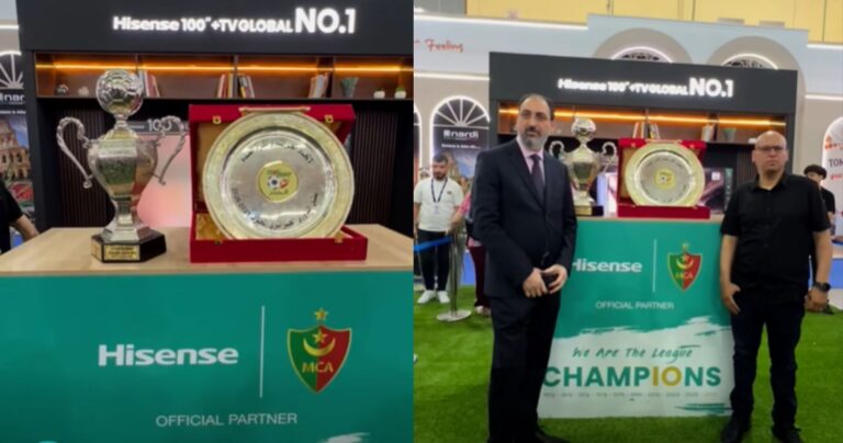 FIA 2026 : Hisense Algérie met en avant le championnat et la Supercoupe du MC Alger.