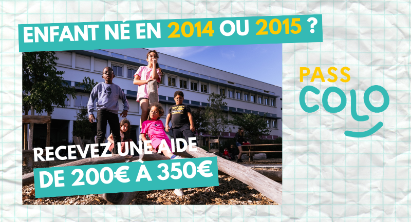 Aide de 350 € pour le départ en colonie de vacances en France : le Pass colo disponible.
