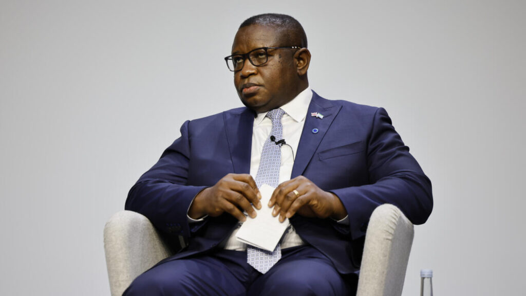 Julius Maada Bio à Nouakchott pour renforcer la coopération entre la Mauritanie et la Sierra Leone