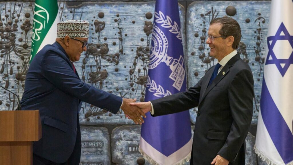 Israël et Somaliland établissent des relations diplomatiques, selon le président somalien.