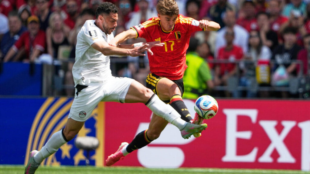 Coupe du monde 2026 : l’Égypte prend l’avantage sur la Belgique en début de match.
