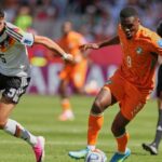 Côte d’Ivoire mène 1-0 contre l’Allemagne à la mi-temps de la Coupe du monde 2026.