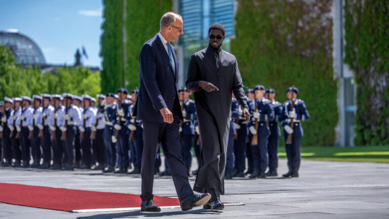 Visite économique du président sénégalais Bassirou Diomaye Faye en Allemagne.