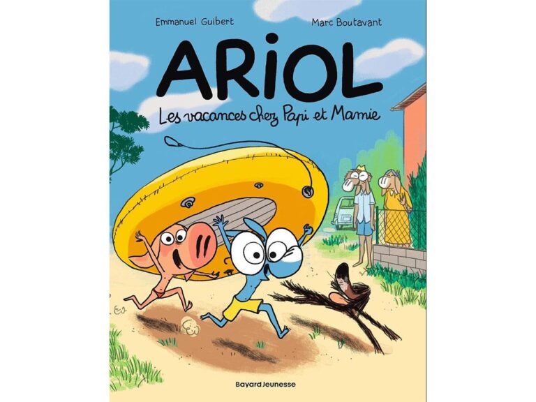 Ariol passe ses vacances chez Papi et Mamie dans un album illustré à découvrir cet été.