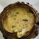 Recette d’artichaut vinaigrette sur le blog « Gourmandises de Loubna »
