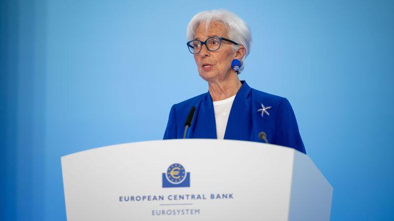 La BCE annonce une hausse des taux directeurs pour contrer l’inflation.