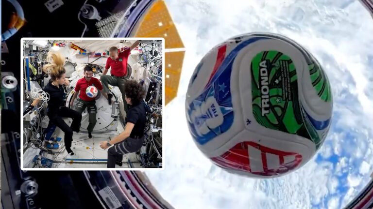 NASA envoie un ballon de la FIFA pour tester le foot en apesanteur à bord de l’ISS