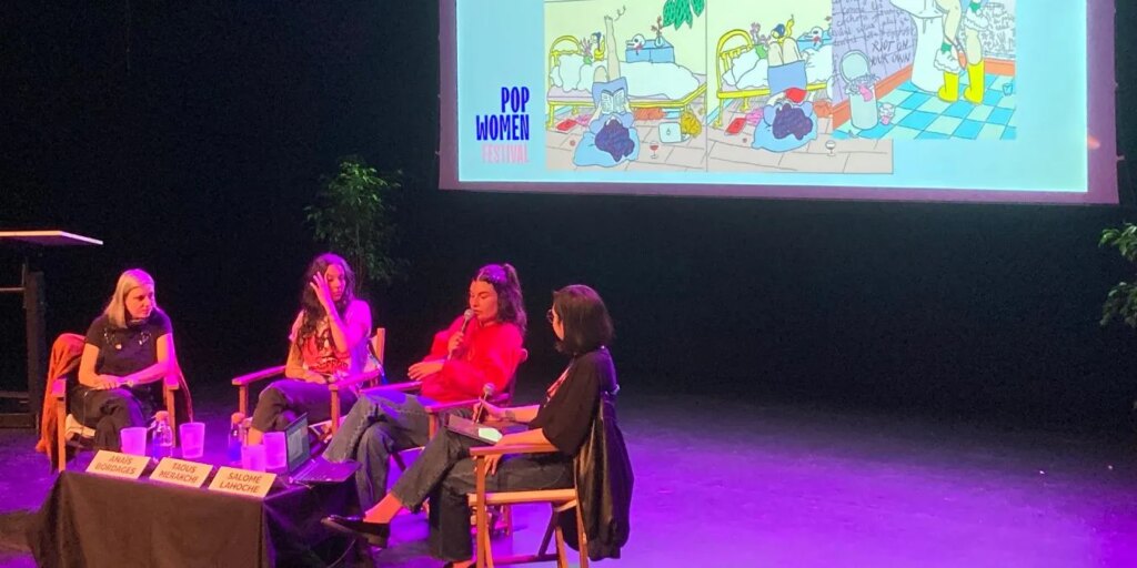 « Salomé Lahoche évoque la société comme antagoniste lors d’une rencontre pour Ancolie »