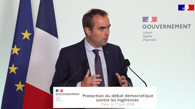 Ingérences étrangères : Lecornu met en garde contre des menaces pour l’élection présidentielle