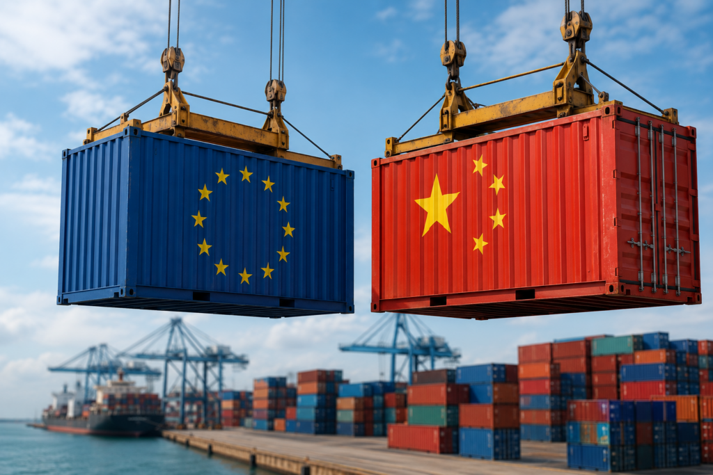 L’Union européenne envisage des mesures face à l’augmentation des importations chinoises.