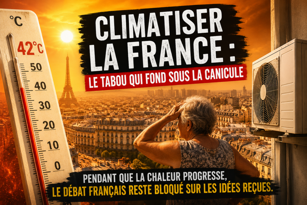 Climatiser la France : combien de canicules faudra-t-il avant que les idéologues ouvrent les fenêtres de la réalité ?