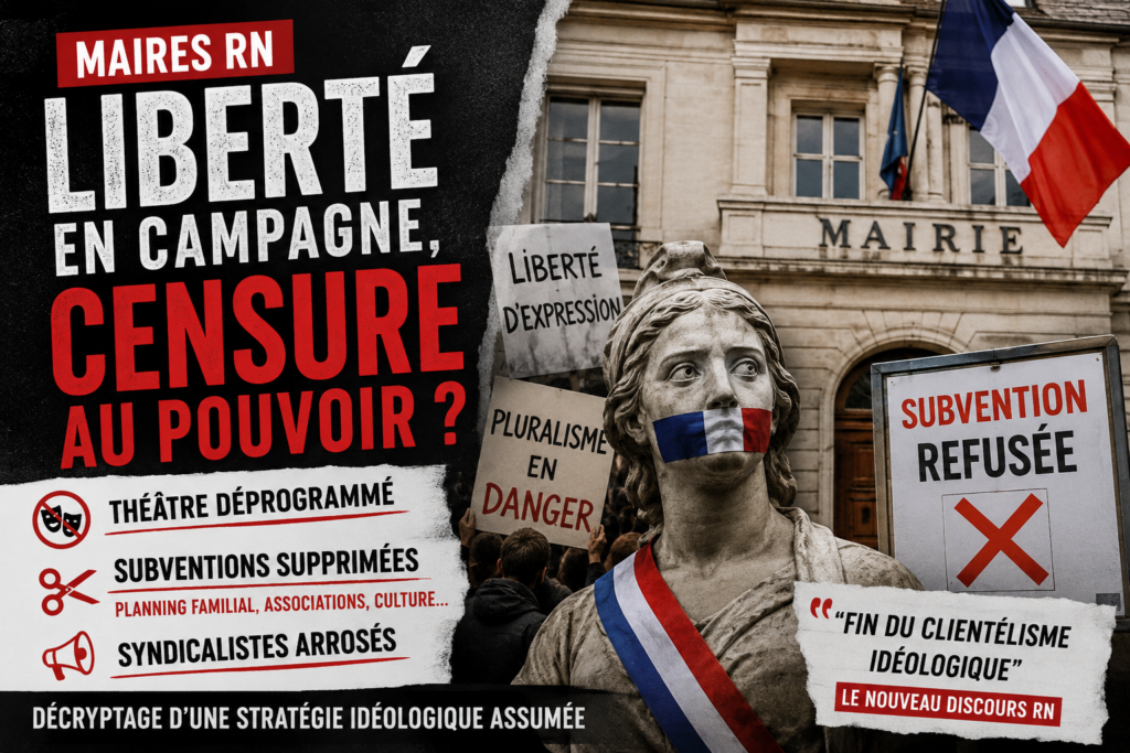 Au nom de la liberté, le RN rétrécit le débat : le paradoxe des premiers maires