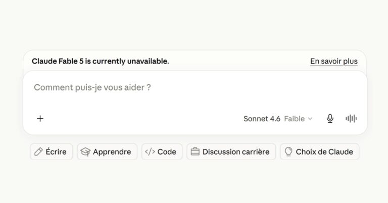 Le gouvernement des États-Unis impose à Anthropic l’arrêt de l’accès à Fable 5 et Mythos 5.