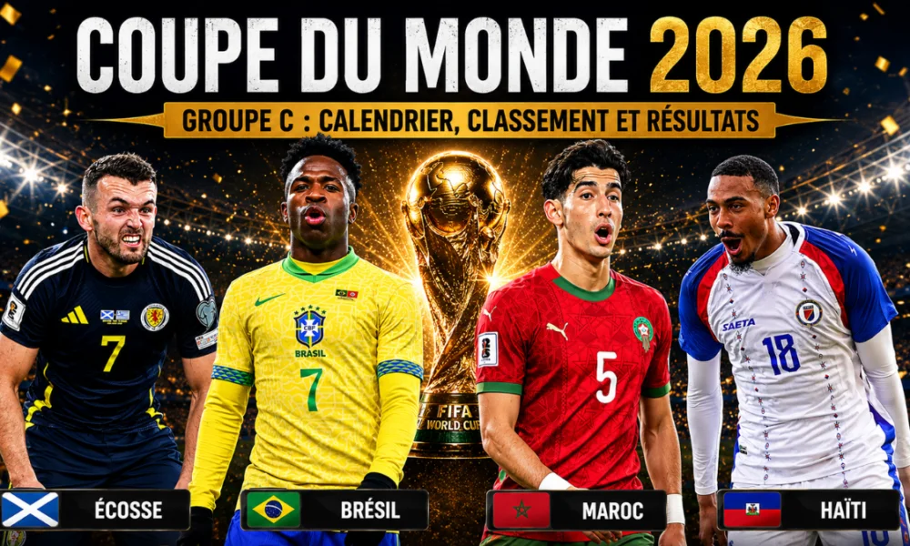 Coupe du monde 2026 : calendrier et résultats du Groupe C avec les équipes qualifiées