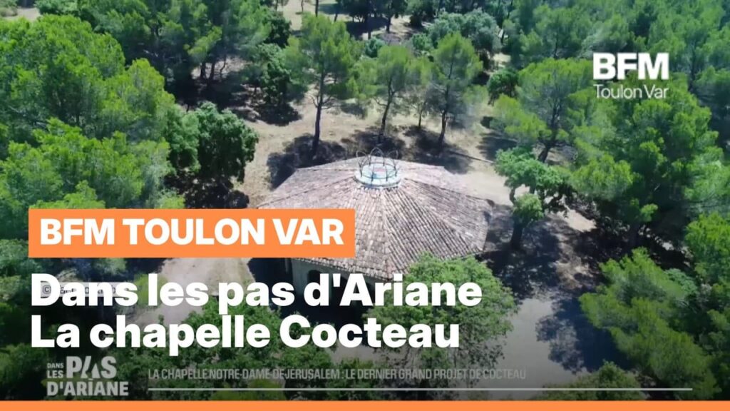 La chapelle Cocteau, un site emblématique pour le patrimoine culturel français.