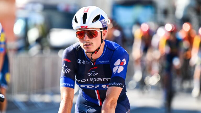 David Gaudu termine cinquième du classement général du Tour de France 2023.
