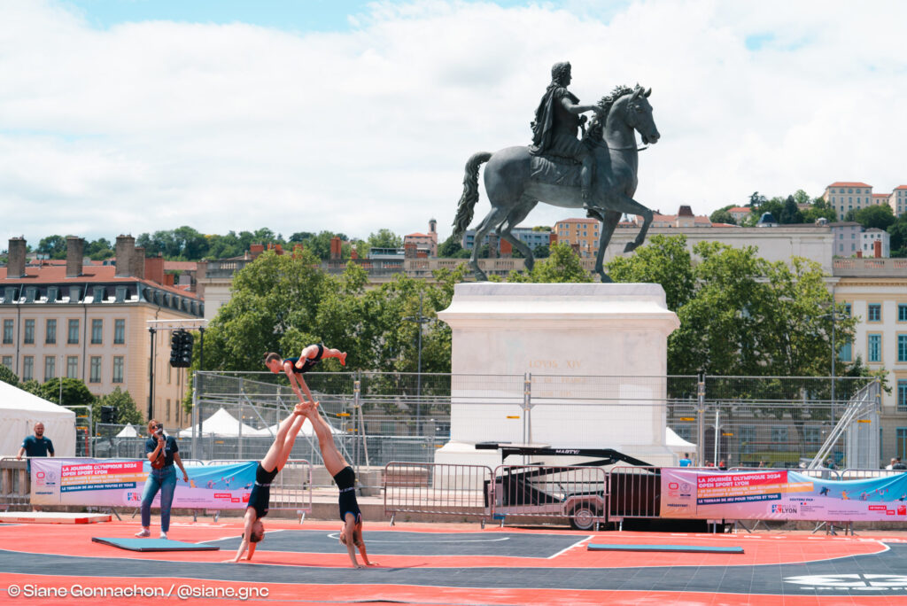 Open Sport 2026 : événements olympiques et paralympiques à la place Bellecour samedi.
