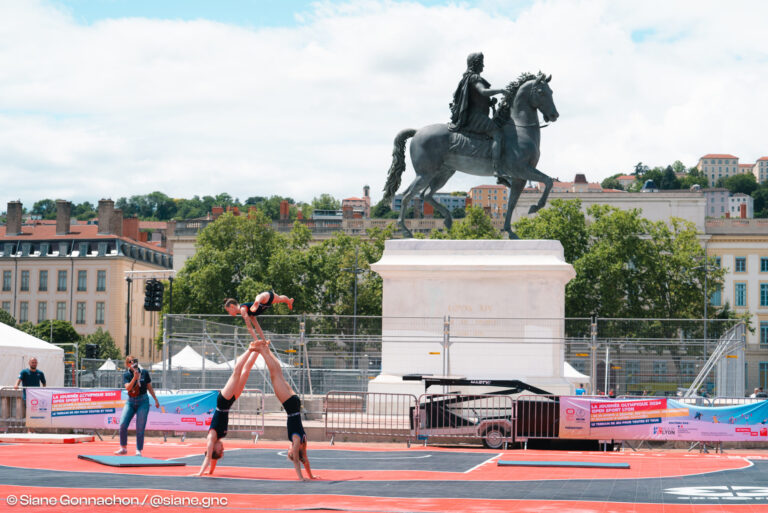 Open Sport 2026 : événements olympiques et paralympiques à la place Bellecour samedi.