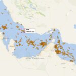 Passages de navires dans le détroit d’Ormuz en forte hausse, un bateau français signalé.