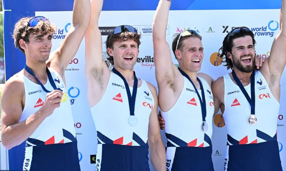 Deux médailles d’argent pour l’équipe de France d’aviron lors de la manche espagnole de Coupe du monde.